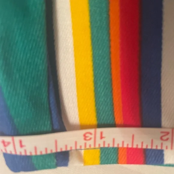 NWT Vintage Hang Ten Wrap Around Skirt  100% Cotton Made in the USA Size L - Picture 13 of 14